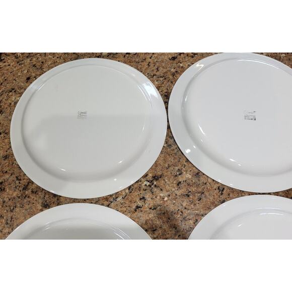 Vintage Corelle Cinnamon Chestnut Set of 4 Dinner Plates 10 1/4" Diameter - Picture 11 of 16